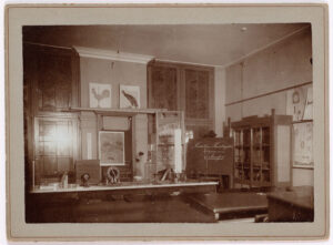 Klaslokaal in de Handelsschool in Amersfoort